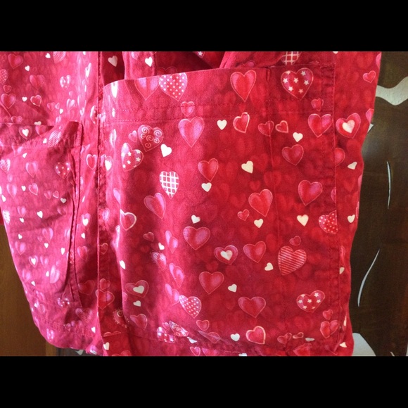 ❤️S.C.R.U.B.S. ❤️ Valentine Scrub Jacket sz M - Picture 4 of 8